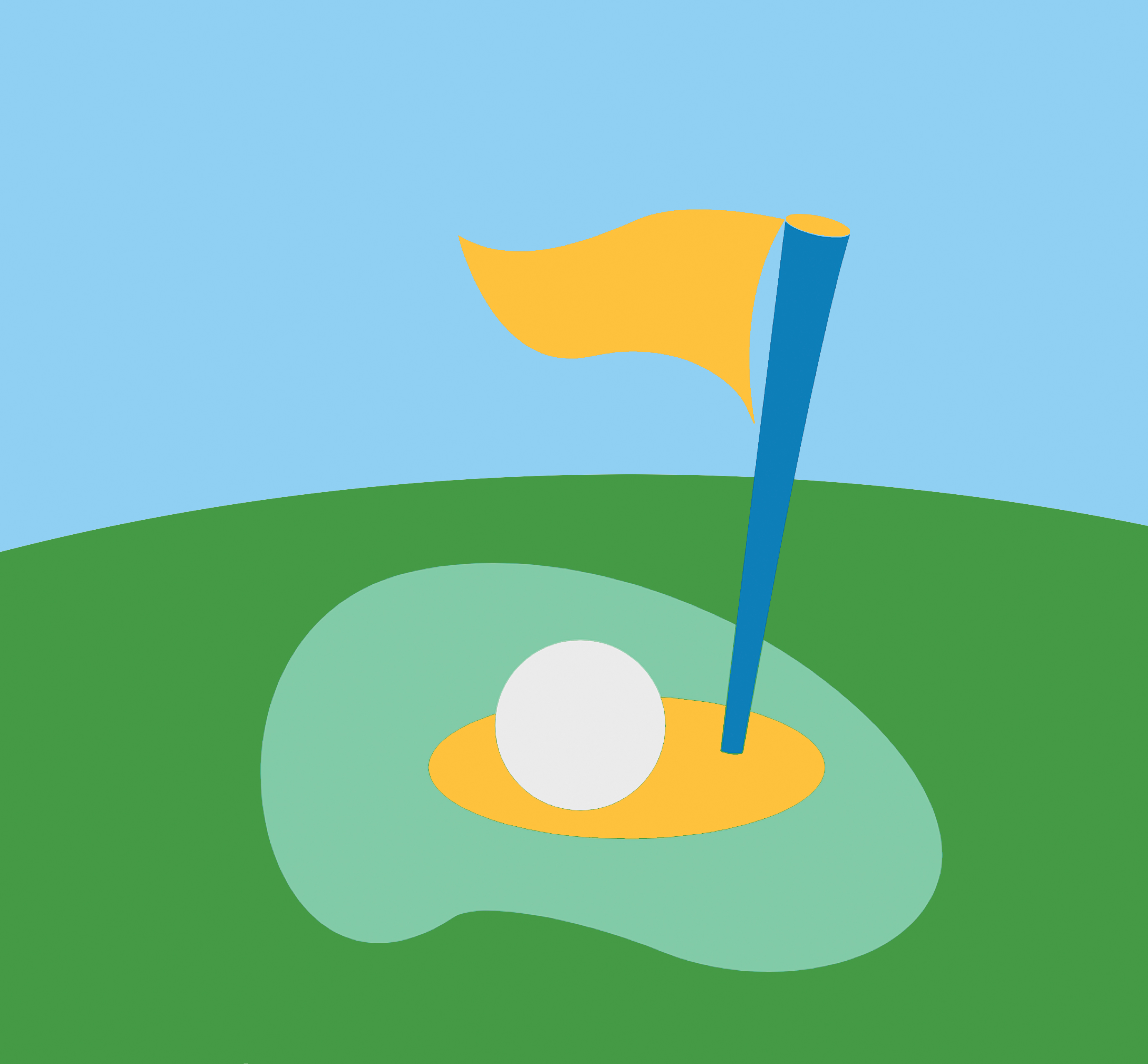 Mini-golf in het Jeugdpark